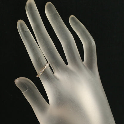 Tiffany&Co. Ring Diamond Harmony Us5 18K 750 Rose