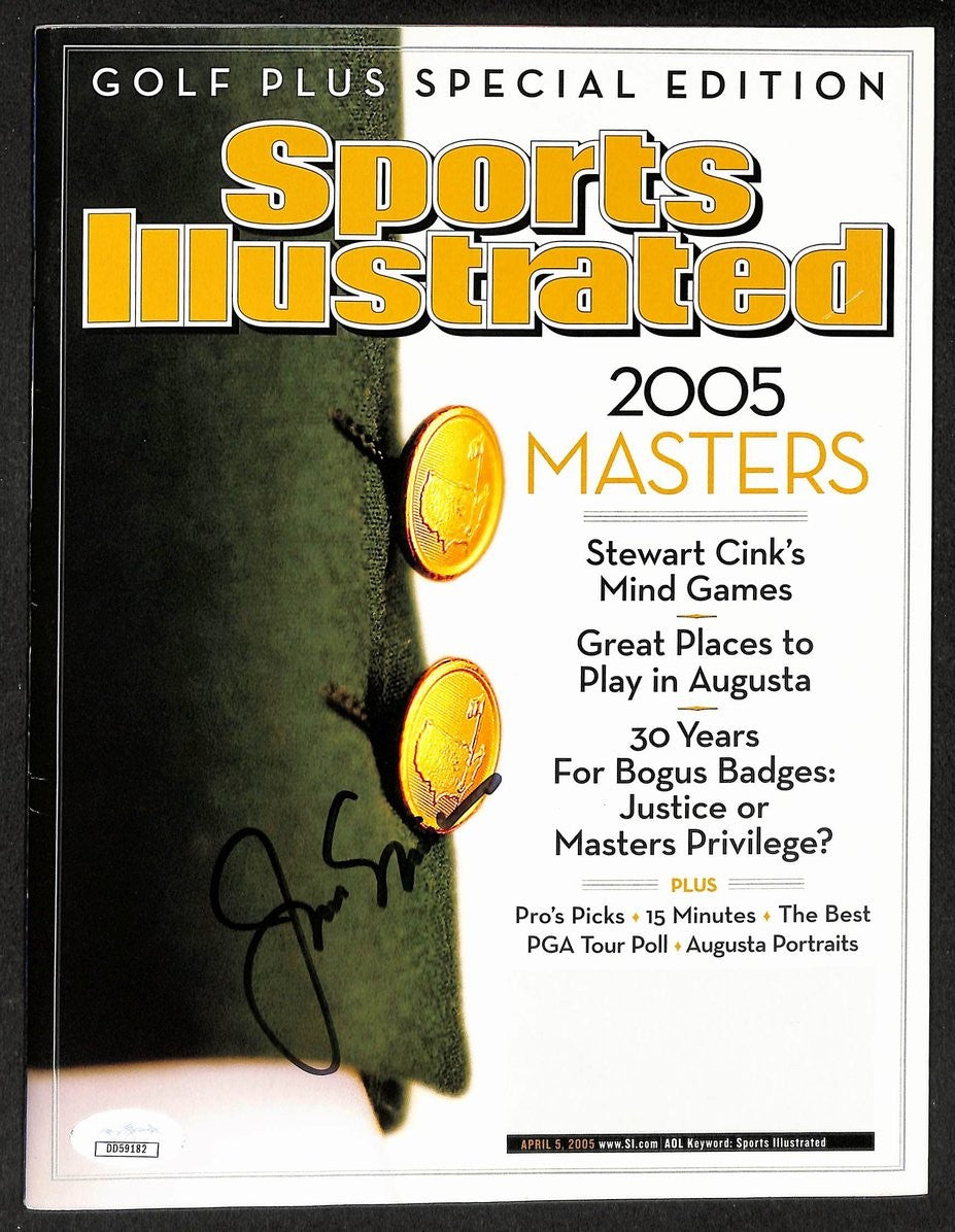 Jack Nicklaus Signed/ Autographed 1997 Sports Illustrated Golf JSA 212132
