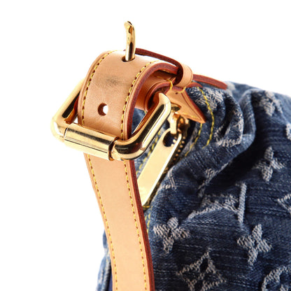 Louis Vuitton Baggy Handbag Denim Gm