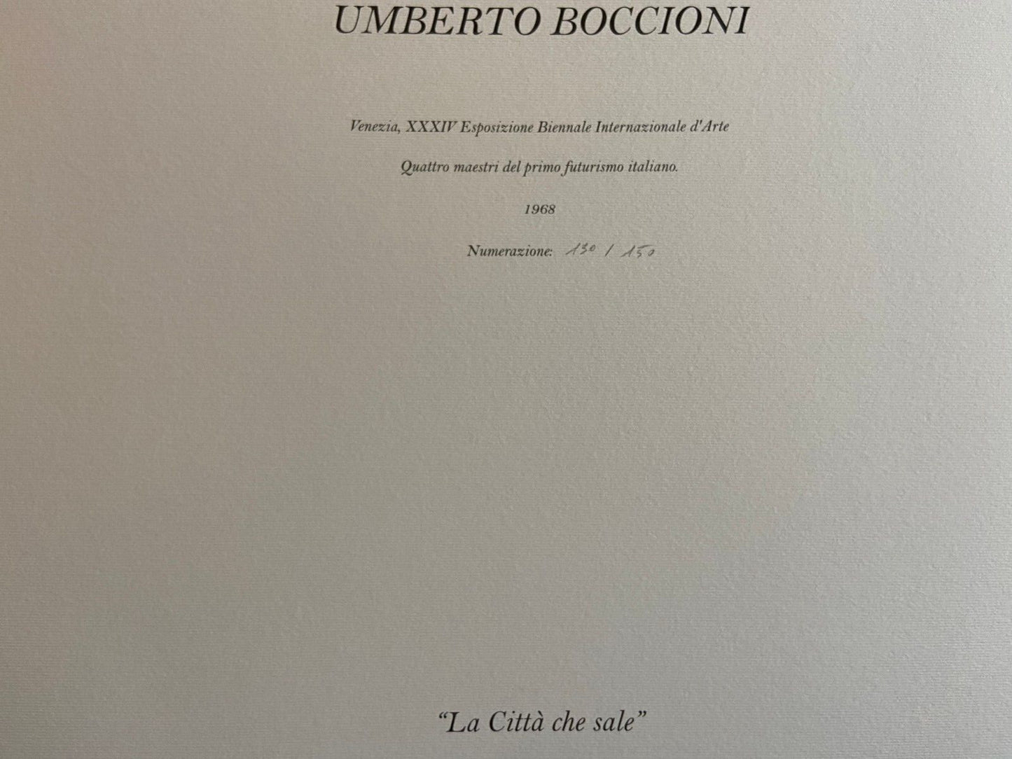 Umberto Boccioni 'The City That Rises'