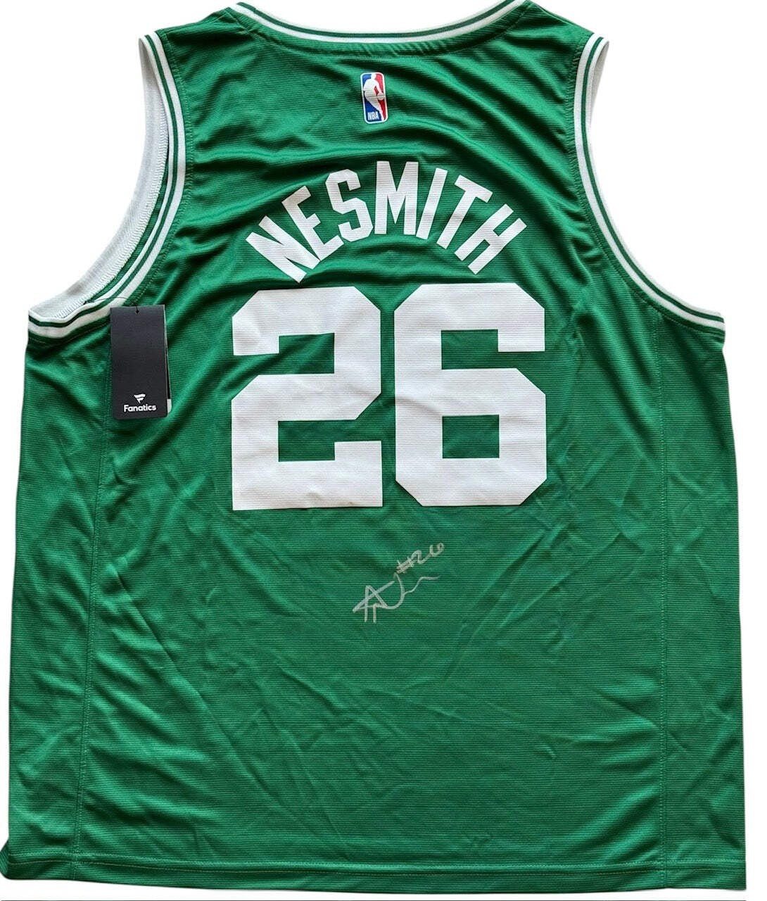Aaron Nesmith Autographed Authentic Boston Celtics Fanatics Jersey (Jsa)