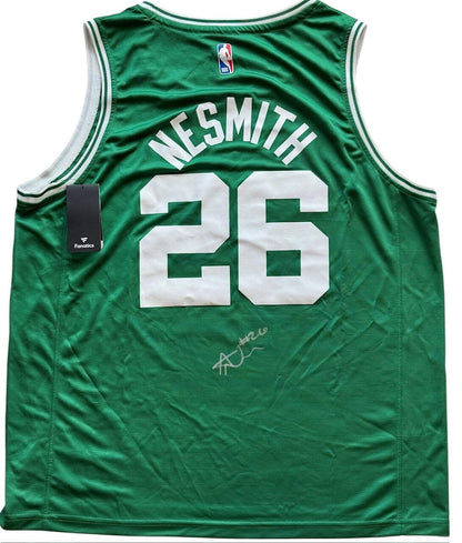 Aaron Nesmith Autographed Authentic Boston Celtics Fanatics Jersey (Jsa)