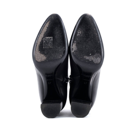 Saint Laurent Women'S Loulou Ankle Boots Leather