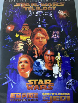 in Star Wars Trilogy Special Limited Edition Poster George Lucas 84x59 cm/ 33x23