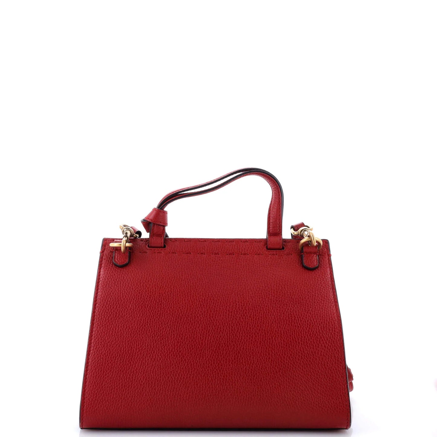 Gucci Gg Marmont Top Handle Bag Leather Mini