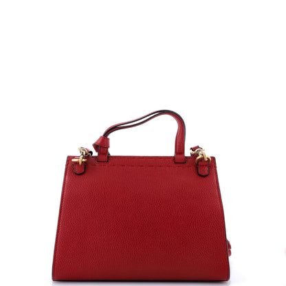 Gucci Gg Marmont Top Handle Bag Leather Mini