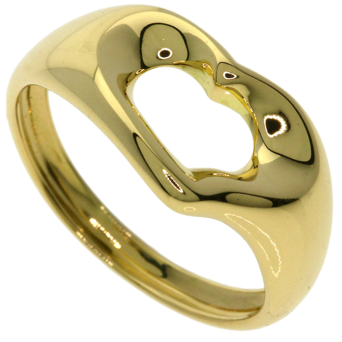 Tiffany&Co.   Ring Open Heart K18 Yellow Gold