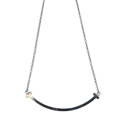 Tiffany & Co. T Smile Small Necklace 750Wg