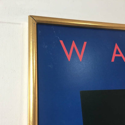 Andy Warhol Poster "Moonwalk" 20Th Anniversary Of First Lunar Landing Rare