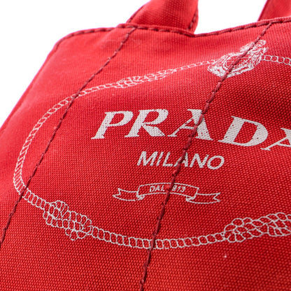 Prada Canapa Tote Canvas Mini