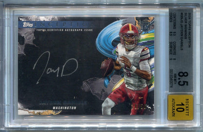 Jayden Daniels 2024 Topps Inception Silver Signings Autographed Rc #Iss-Jd 28/50