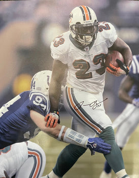 Ronnie Brown Autographed 16X20 Football Photo