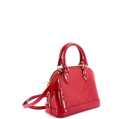 Louis Vuitton Alma Handbag Monogram Vernis Bb