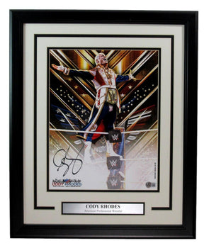 Cody Rhodes Wwe Champ Signed/Autographed 11X14
