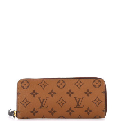 Louis Vuitton Clemence Wallet Reverse Monogram Canvas