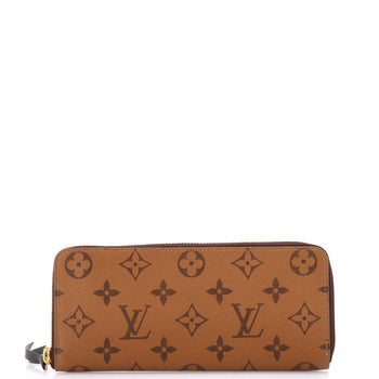 Louis Vuitton Clemence Wallet Reverse Monogram Canvas
