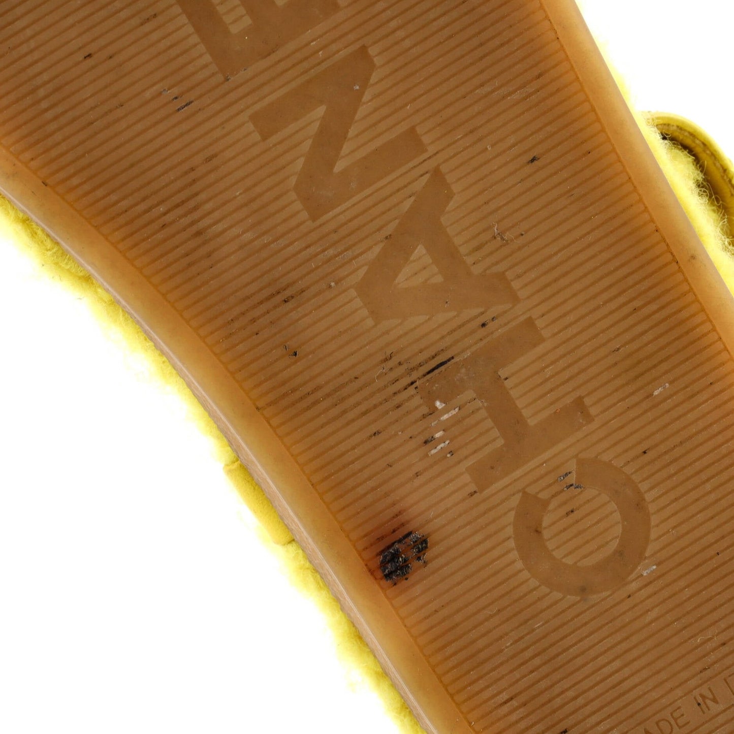 Chanel Women'S Cord Dad Sandals Quilted Leather