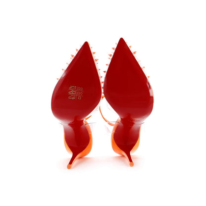 Christian Louboutin Women'S Spikoo Pumps Pvc 100