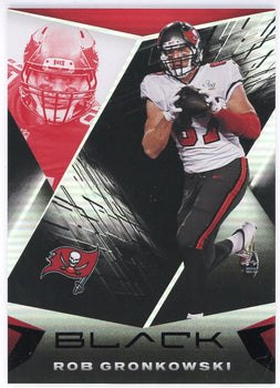 Rob Gronkowski 2021 Panini Black Card #94
