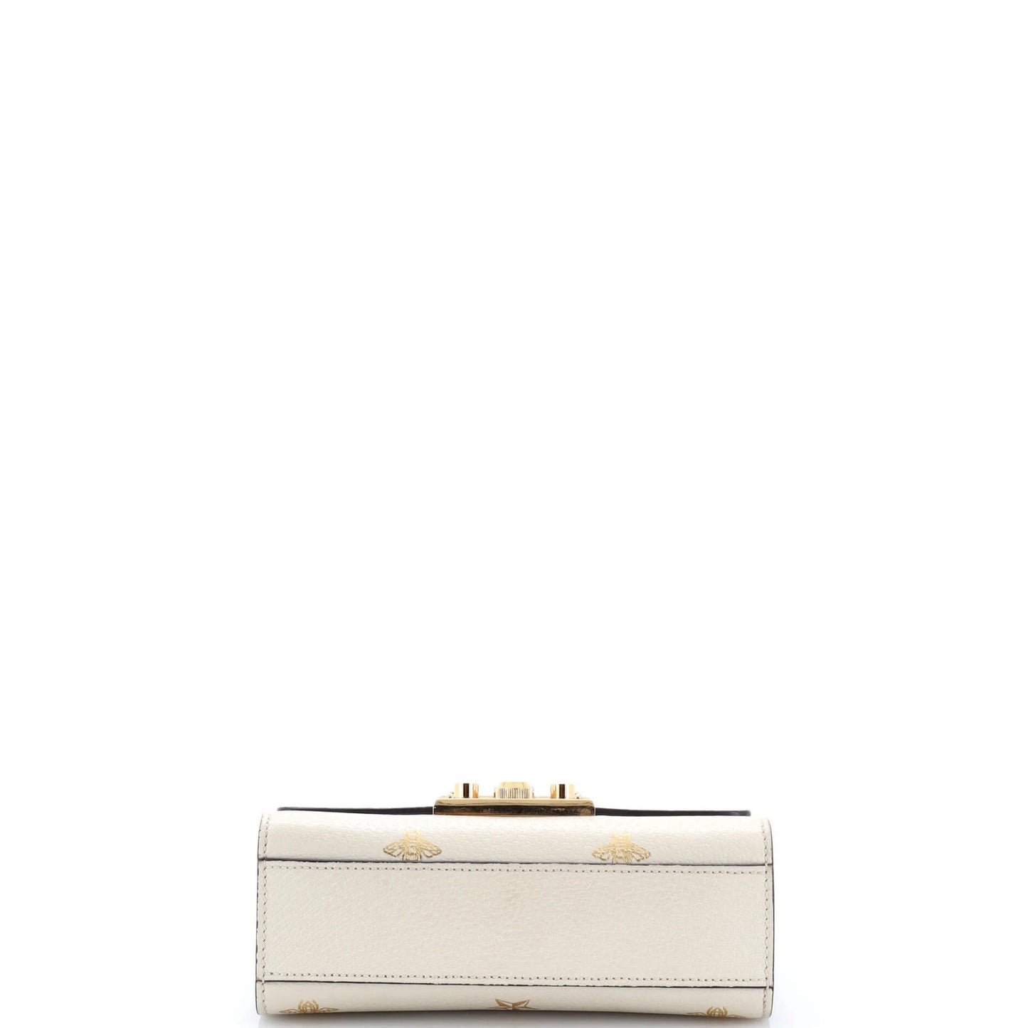 Gucci Padlock Shoulder Bag Printed Leather Small