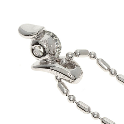 0.32Ct Diamond Necklace Platinum Pt900 Pt850 4.4G