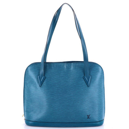 Louis Vuitton Lussac Handbag Epi Leather