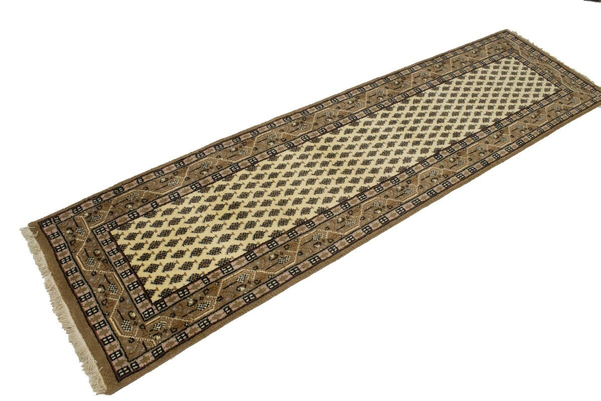 Floral Oriental Runner Rug Allover Design Wool