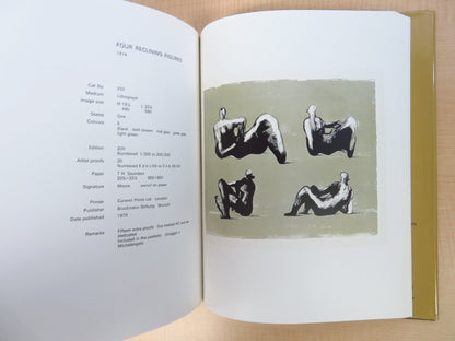 Henry Moore: Catalogue Of Graphic Work (3-Volume Set) 1973-1980
