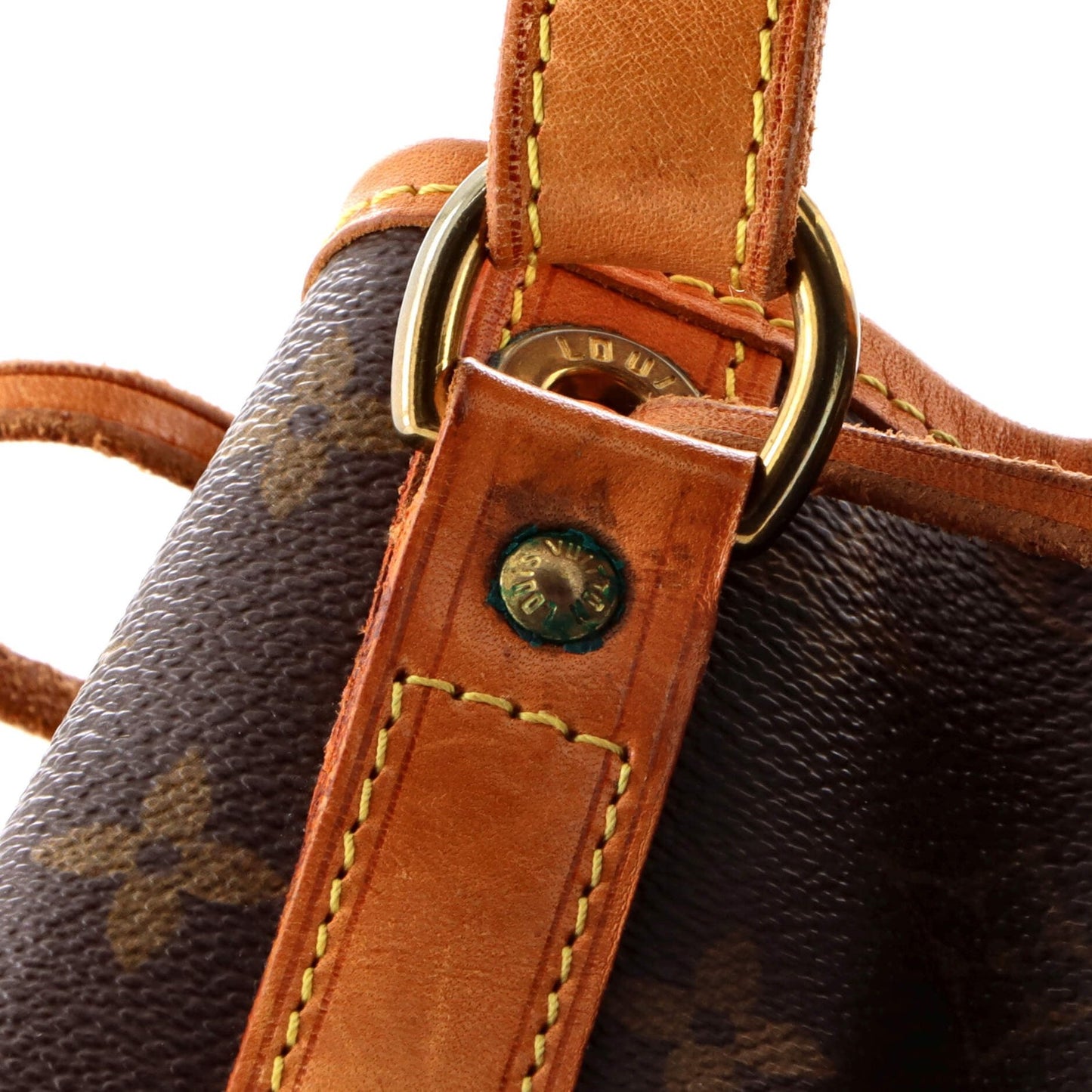 Louis Vuitton Noe Handbag Monogram Canvas Large