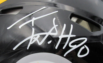 T.J. Watt Autographed Full Size Speed Authentic