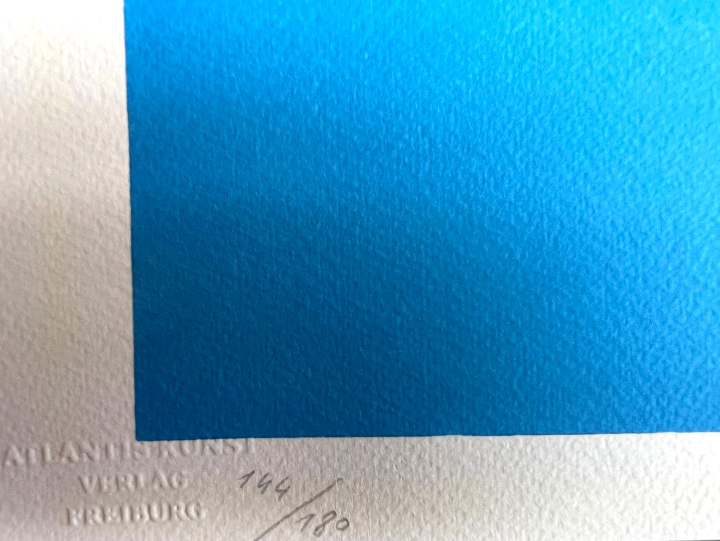 David Hockney Lithograph Handmade Coa Signed Op Numbered By Hand **