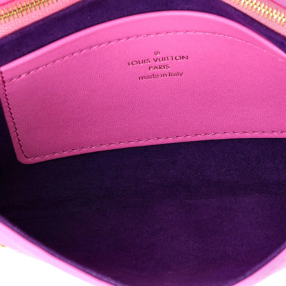 Louis Vuitton Coussin Pochette Monogram Embossed Lambskin