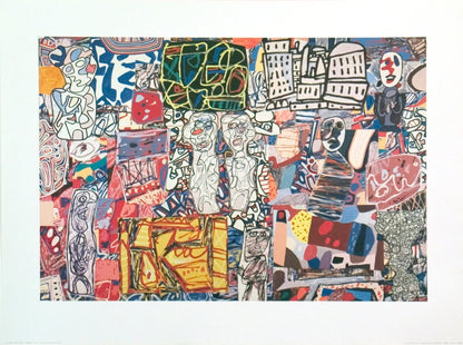 Jean Dubuffet Mele Moments " Poster Outsider Art