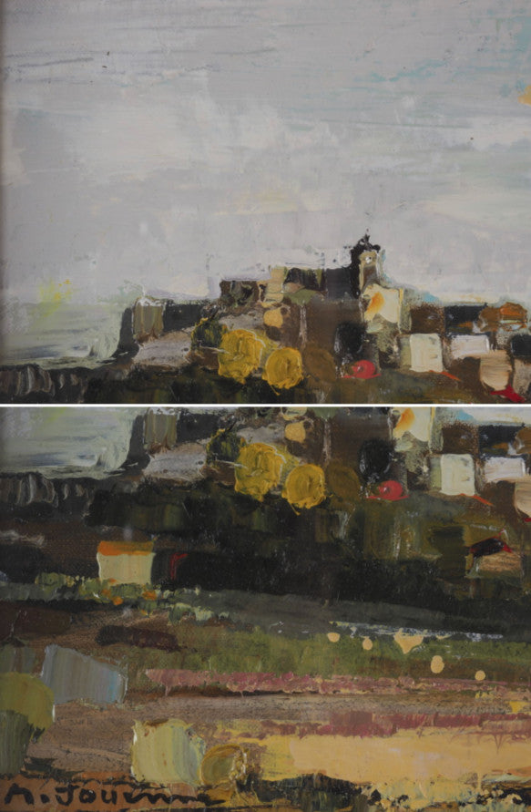 Michel Jouenne Original Oil Painting 8M French Lgion D'Honneur Awarded Artist