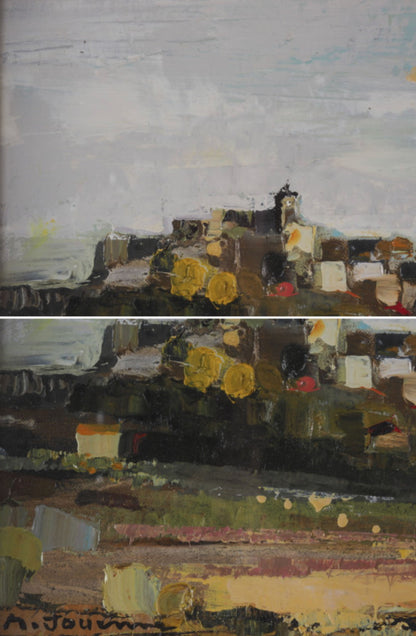 Michel Jouenne Original Oil Painting 8M French Lgion D'Honneur Awarded Artist