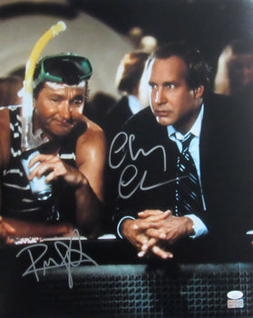Chevy Chase/Randy Quaid Dual-Signed/Auto 16X20