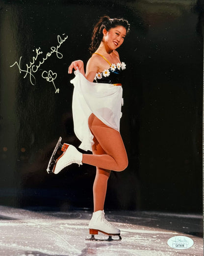 Kristi Yamaguchi Autographed 8X10 Photo (Jsa)