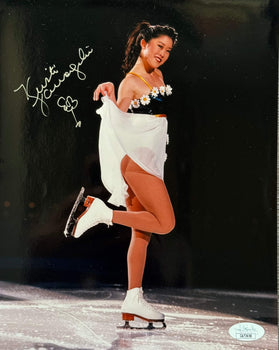 Kristi Yamaguchi Autographed 8X10 Photo (Jsa)