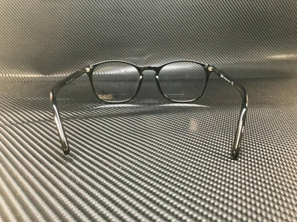 PERSOL PO3007V 95 Black Round Men's 50 mm Eyeglasses