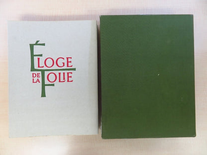 Eloge De La Folie By Erasmus Pierre Mesnard With Etchings By Pierre Yves Tremois