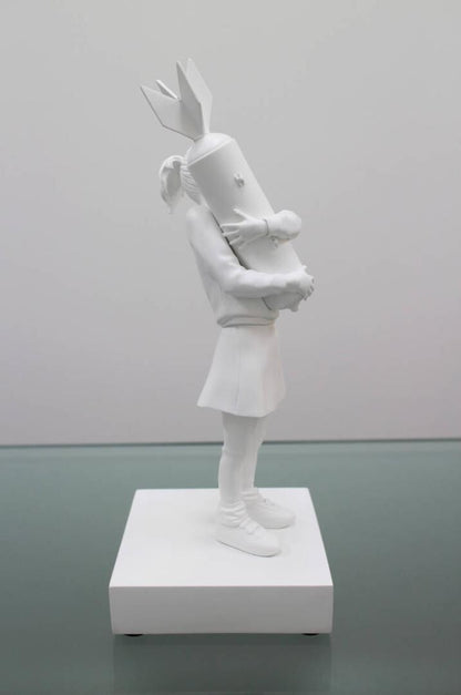 Banksy Bomb Hugger White Bomb Ver. Medicom Toy Mct Figure Original Box
