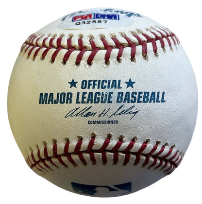 Lee Mac Phail Hof 98 Autographed Official Major League Baseball (Psa)