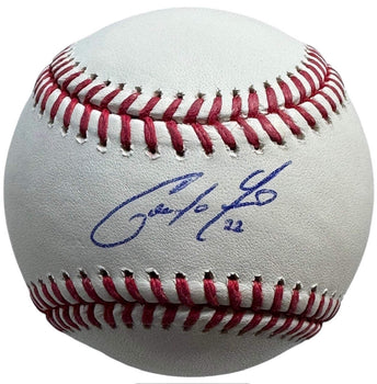 Christian Yelich Autographed Official Major League Baseball (Beckett)