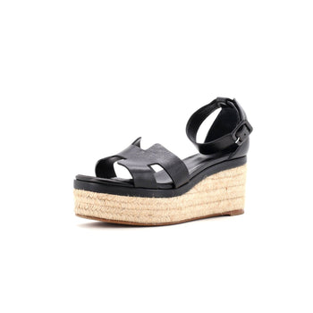 Hermes Women'S Elda Wedge Espadrilles Leather