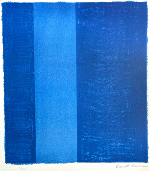 Barnett Newman Lithograph Coa Signed In Pen Numbered In Pencil, 180