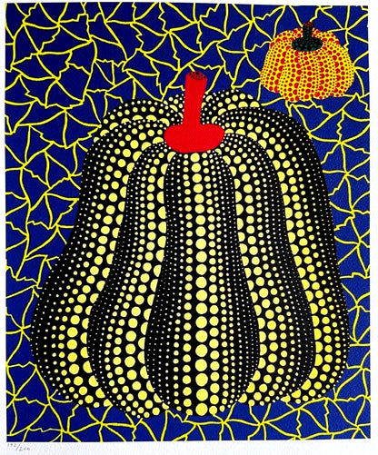 Yayoi Kusama Lithograph Mori Art Museum Coa