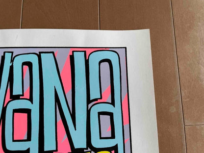 Nirvana Coop Poster Print (Silk Screen) - Original 1993