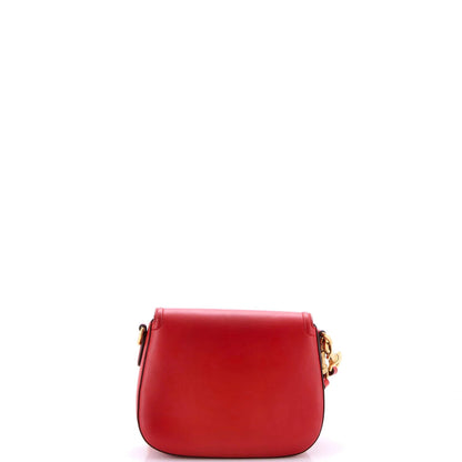 Gucci Lady Web Shoulder Bag Leather Medium