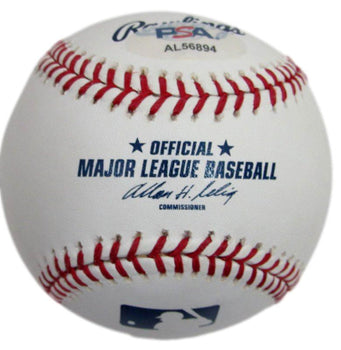James Woods Signed Oal Baseball Negro League