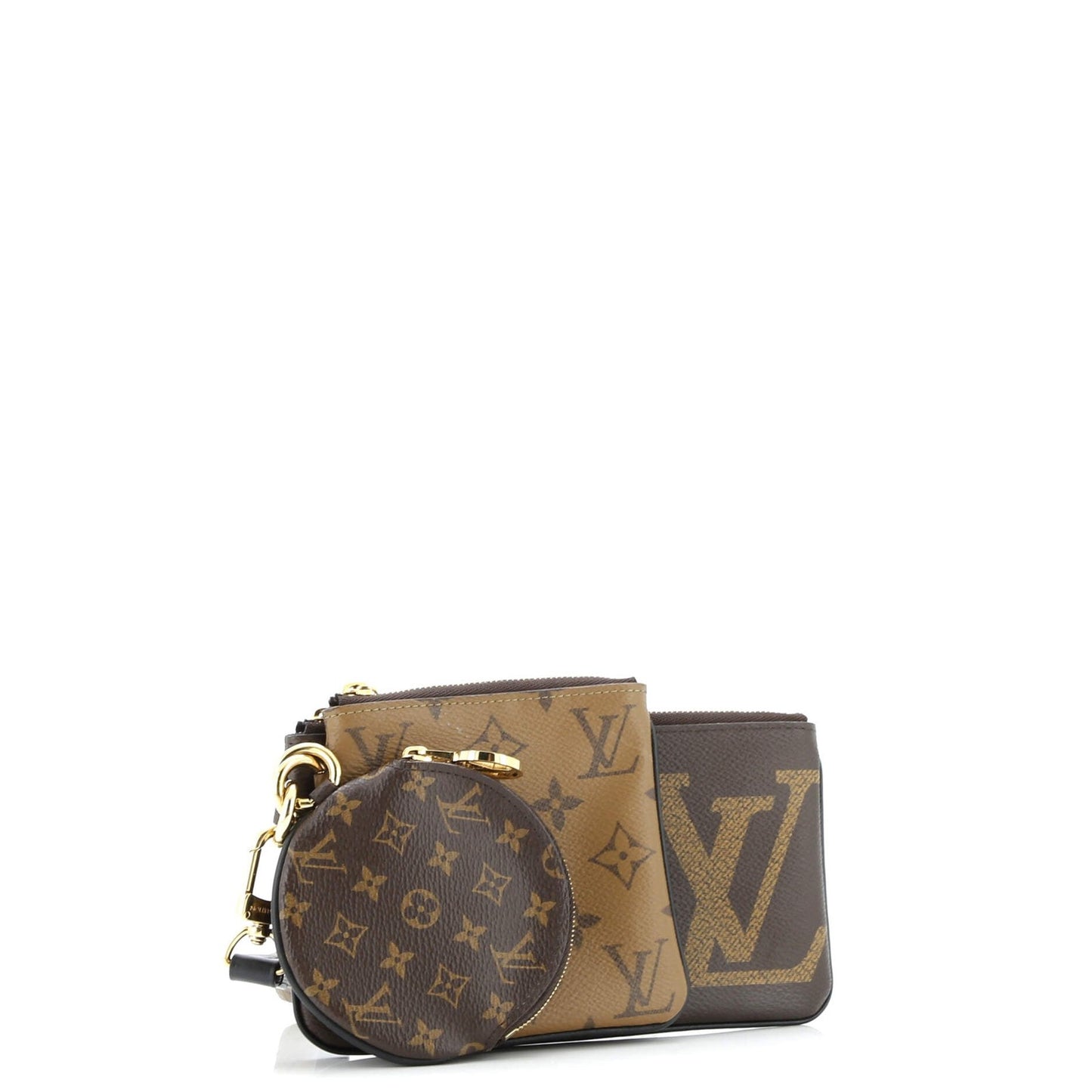 Louis Vuitton Trio Pouch Set Reverse Monogram Giant